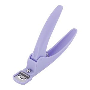Portable U-shaped Nail Clippers Toenail Clippers 5.31"x2.83" Purple